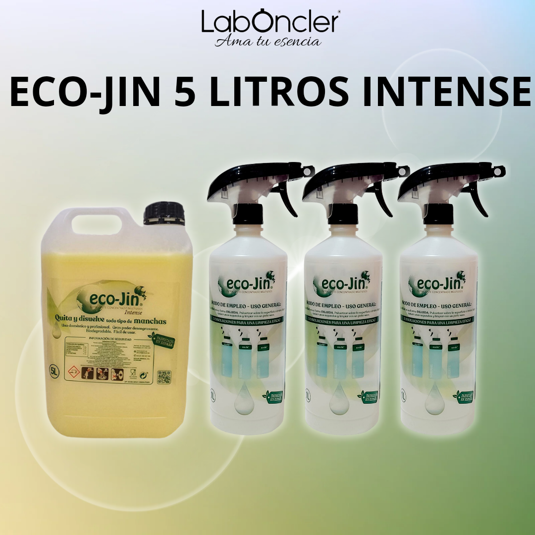 ECO-PACK DETERGENTE Gel Activo Laboncler+SUAVIZANTE Blume Poison Laboncler+  ECO-JIN 1L Aroma a elegir CON DIFUSOR