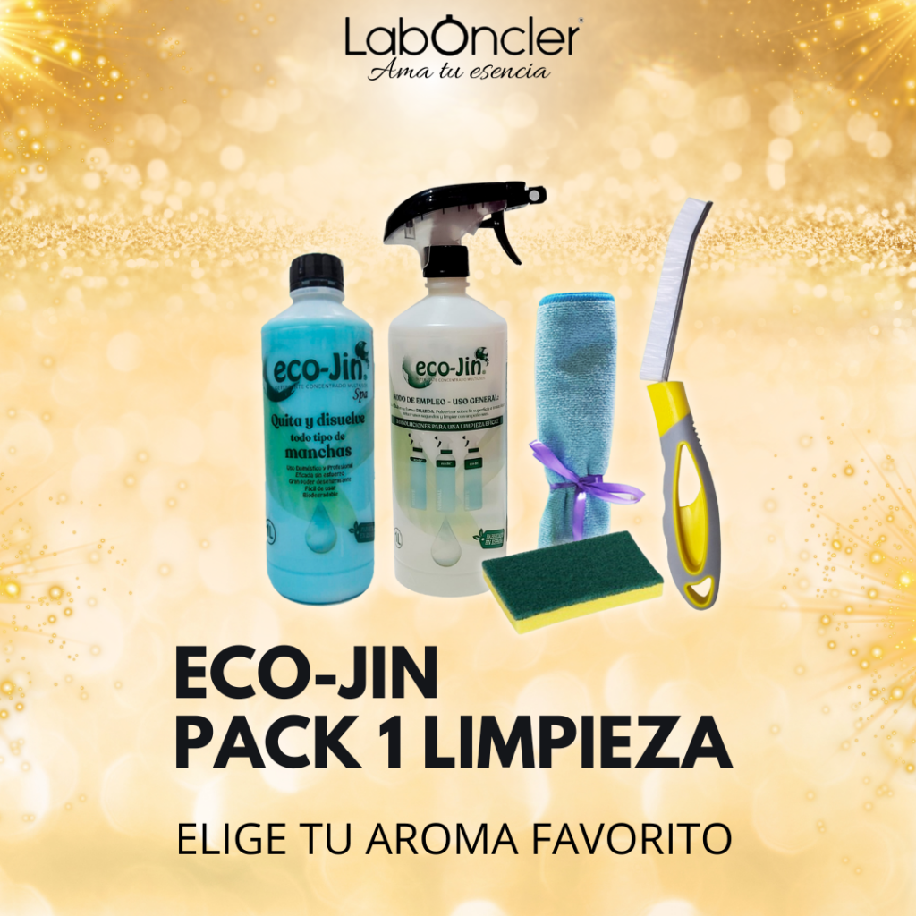 Pulverizadores ECO-JIN 1 Litro - Pack De 4 Unidades, Para Limpieza Y Jardín