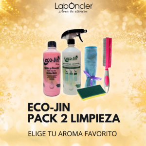 ECO-PACK DETERGENTE Gel Activo Laboncler+SUAVIZANTE Blume Poison Laboncler+  ECO-JIN 1L Aroma a elegir CON DIFUSOR